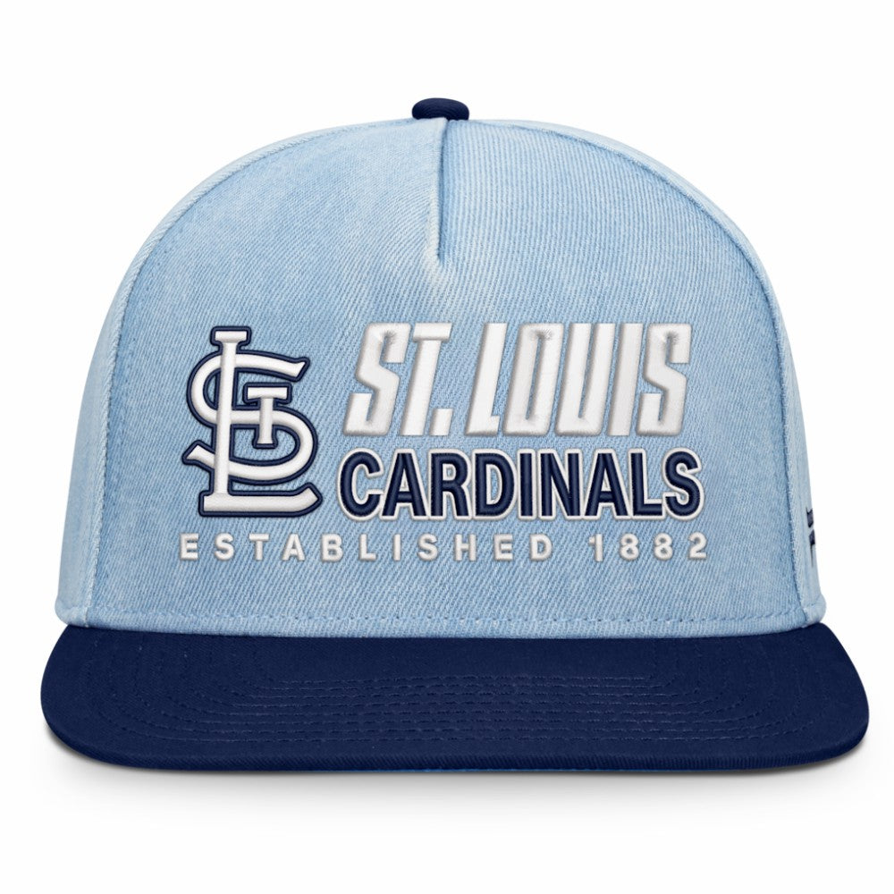 St. Louis Cardinals Twinbill Snapback Hat Denim