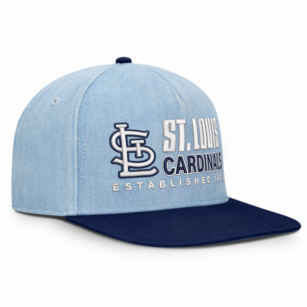 St. Louis Cardinals Twinbill Snapback Hat Denim