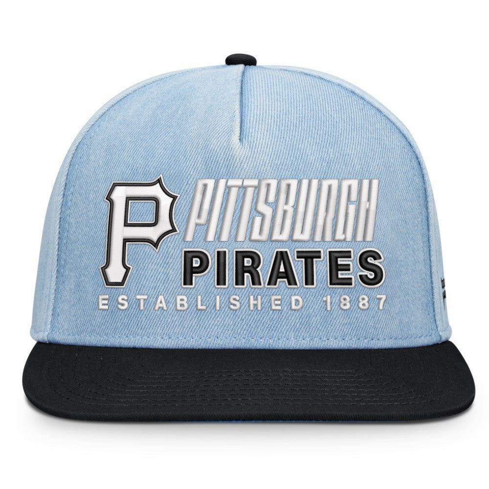 Pittsburgh Pirates Twinbill Snapback Hat Denim