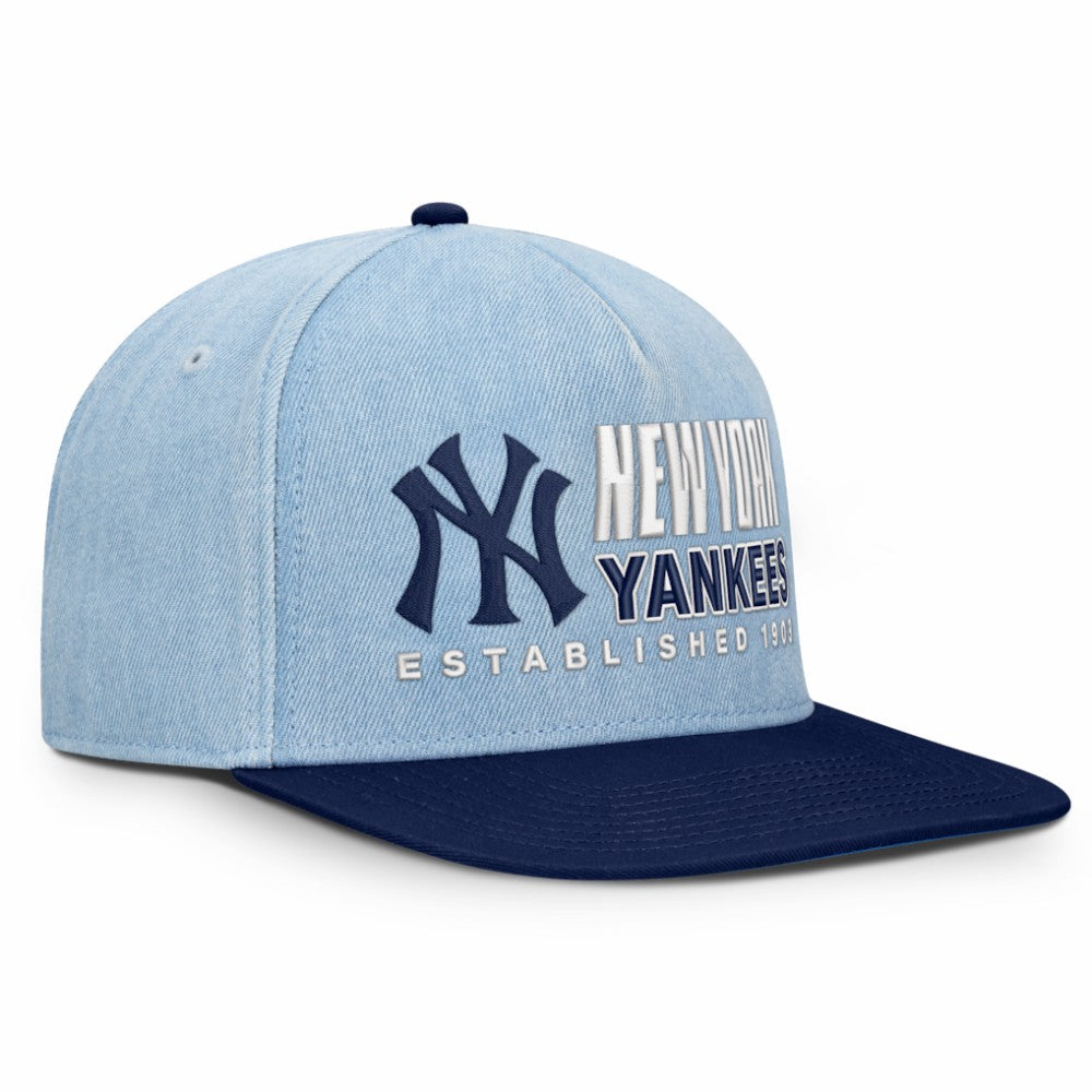 New York Yankees Twinbill Snapback Hat Denim