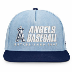 Los Angeles Angels Twinbill Snapback Hat Denim