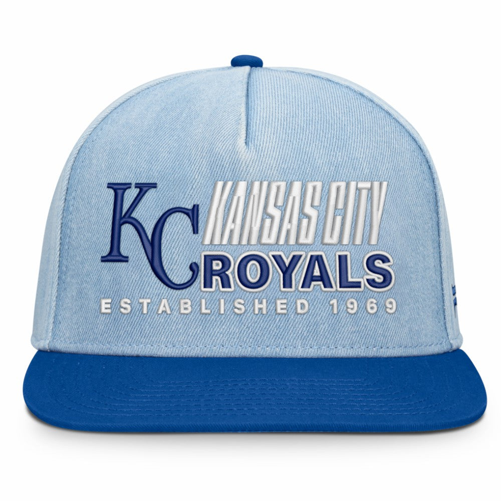 Kansas City Royals Twinbill Snapback Hat Denim