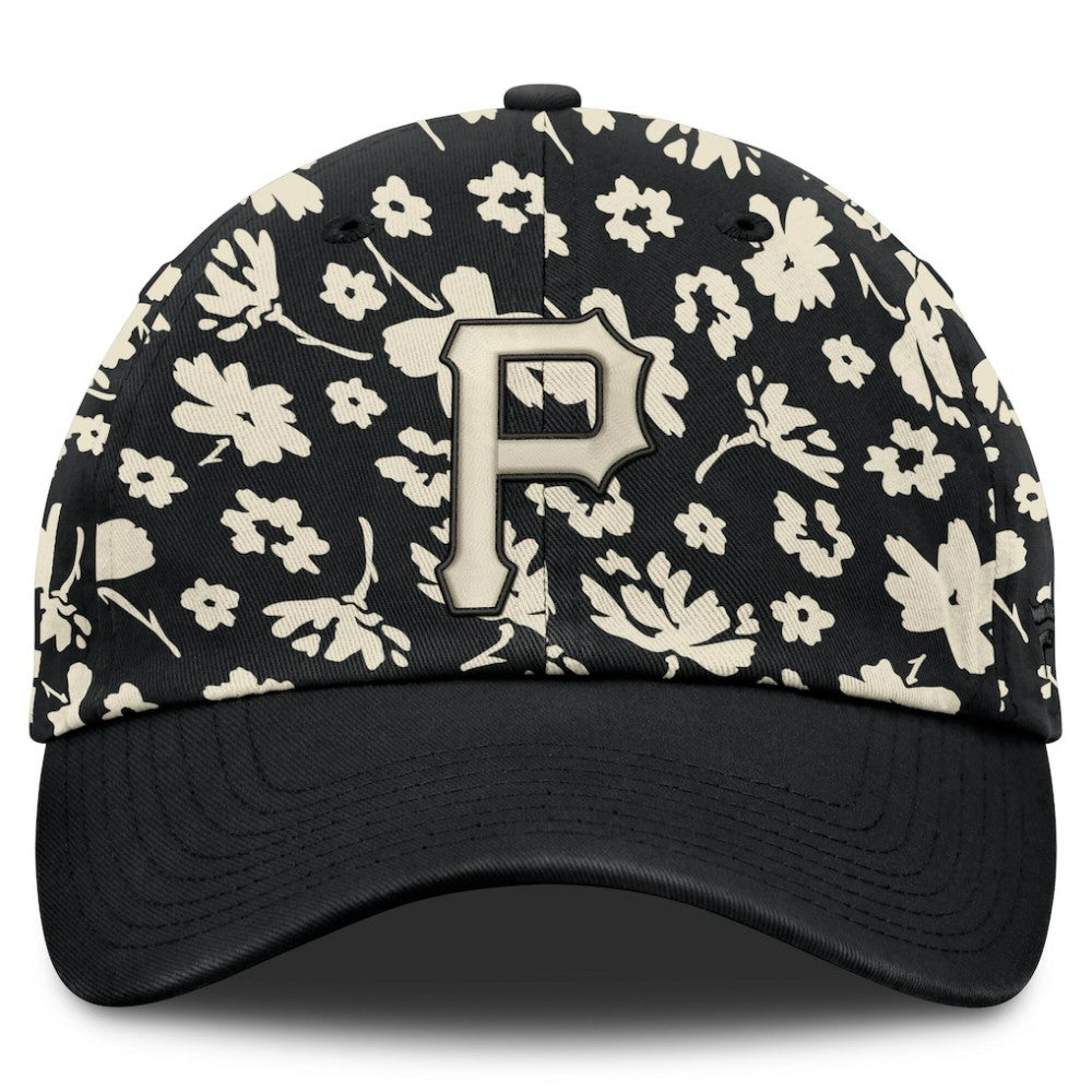 Pittsburgh Pirates Women's Blossom Adjustable Hat Black