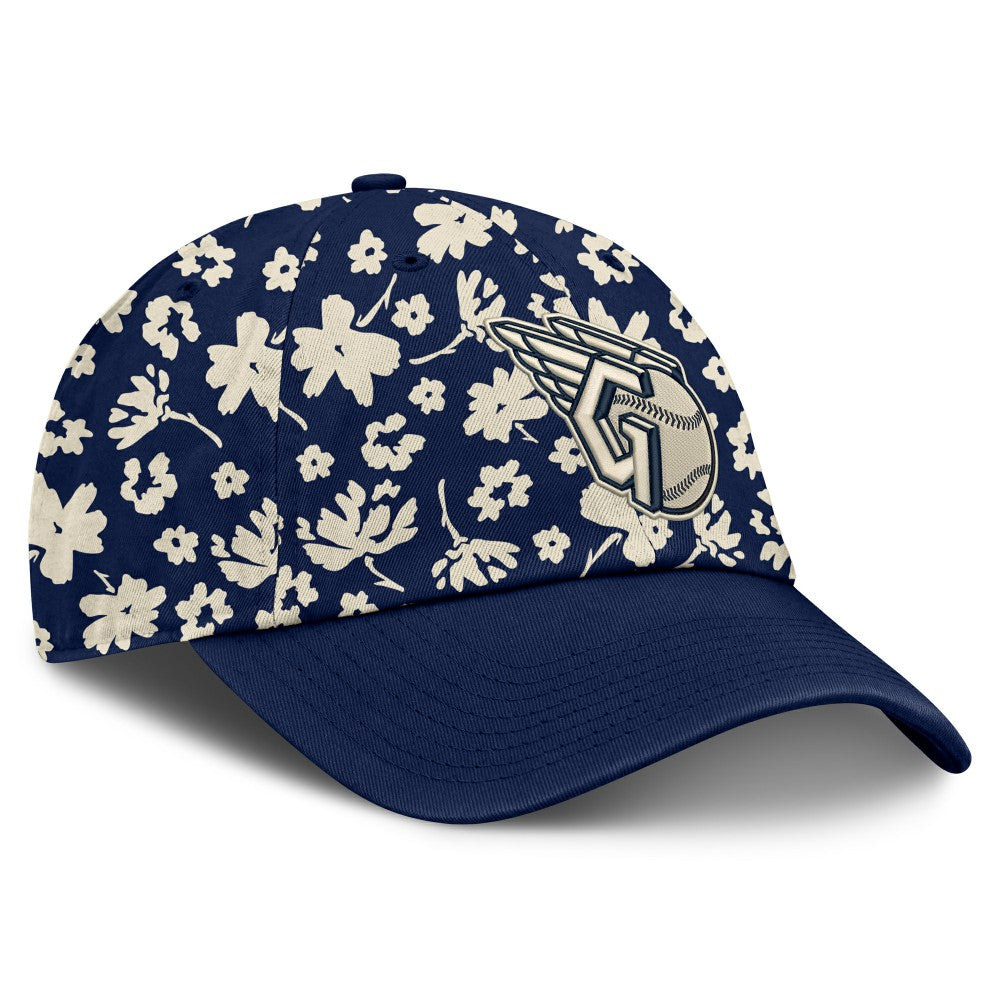 Cleveland Guardians Women's Blossom Adjustable Hat Navy