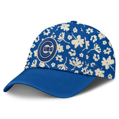 Chicago Cubs Women's Blossom Adjustable Hat Royal