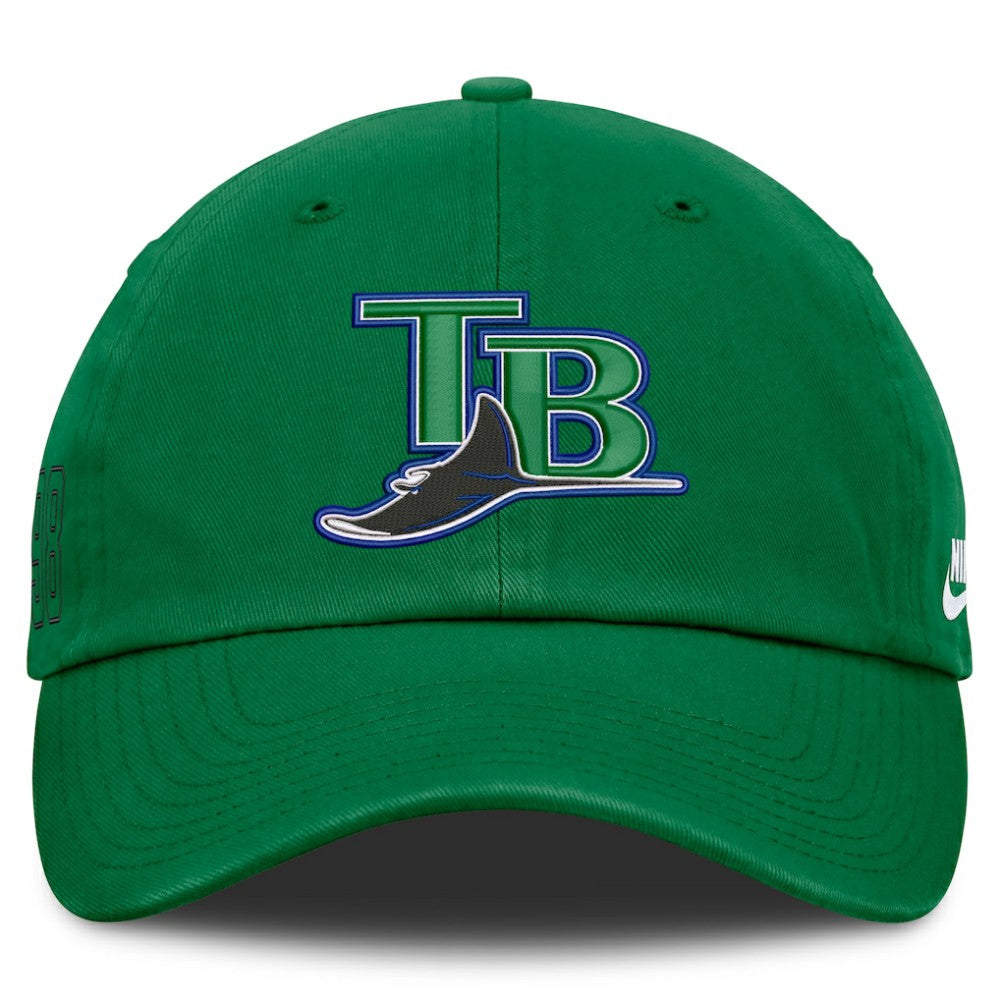 Tampa Bay Rays Cooperstown Club Adjustable Hat Green
