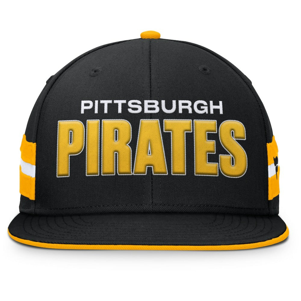 Pittsburgh Pirates Pick Off Fitted Hat Black