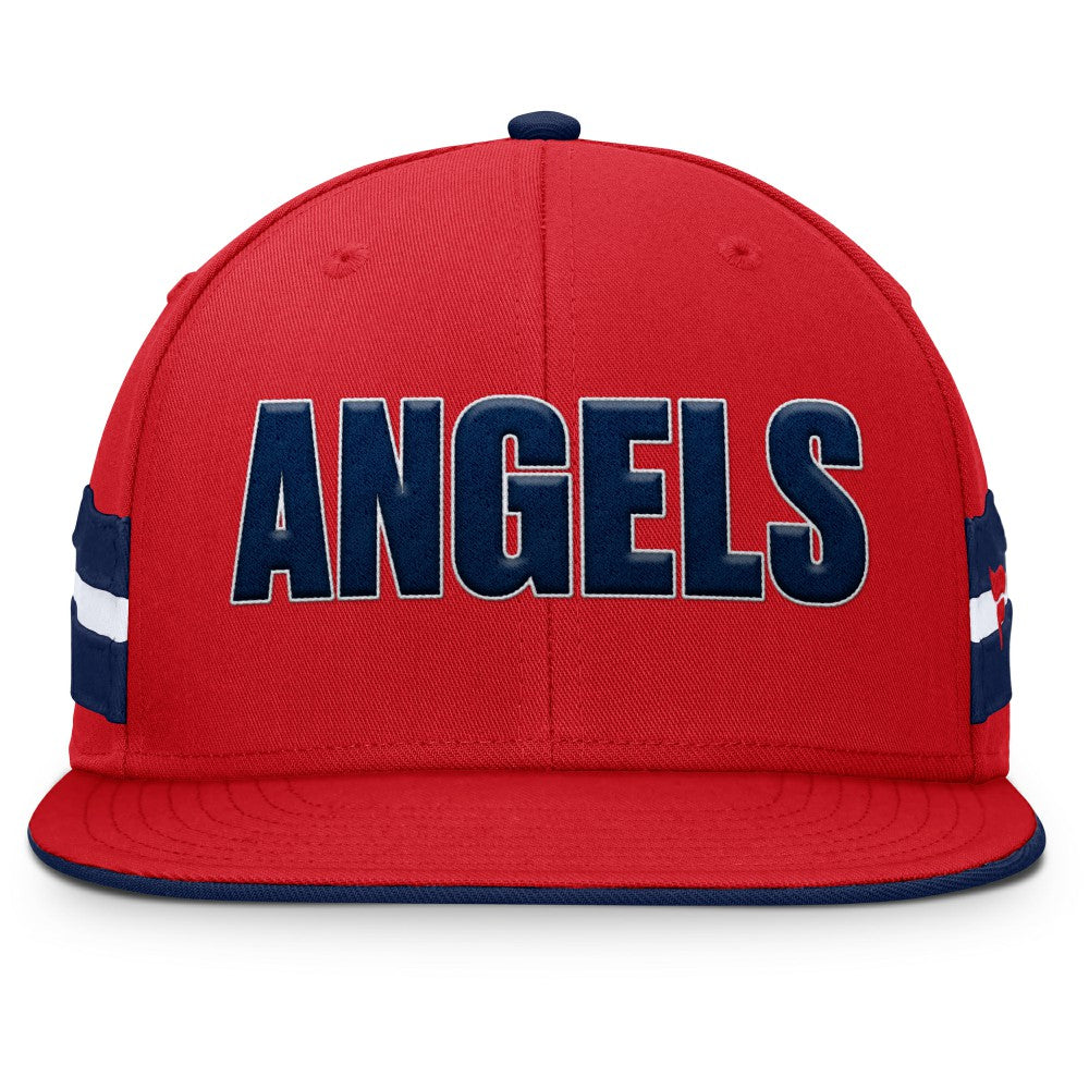 Los Angeles Angels Pick Off Fitted Hat Red