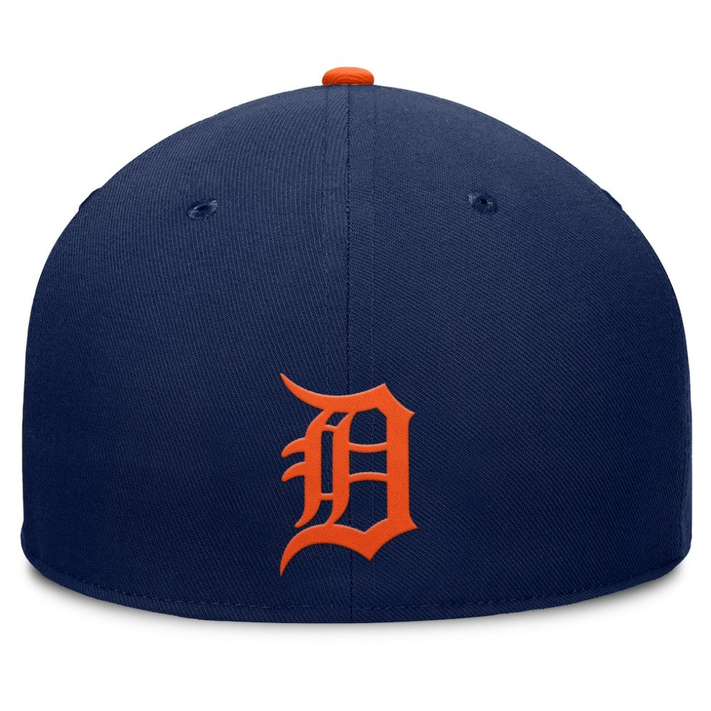 Detroit Tigers Pick Off Fitted Hat Navy