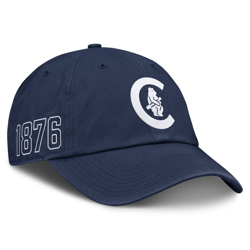 Chicago Cubs Cooperstown Club Adjustable Hat Navy