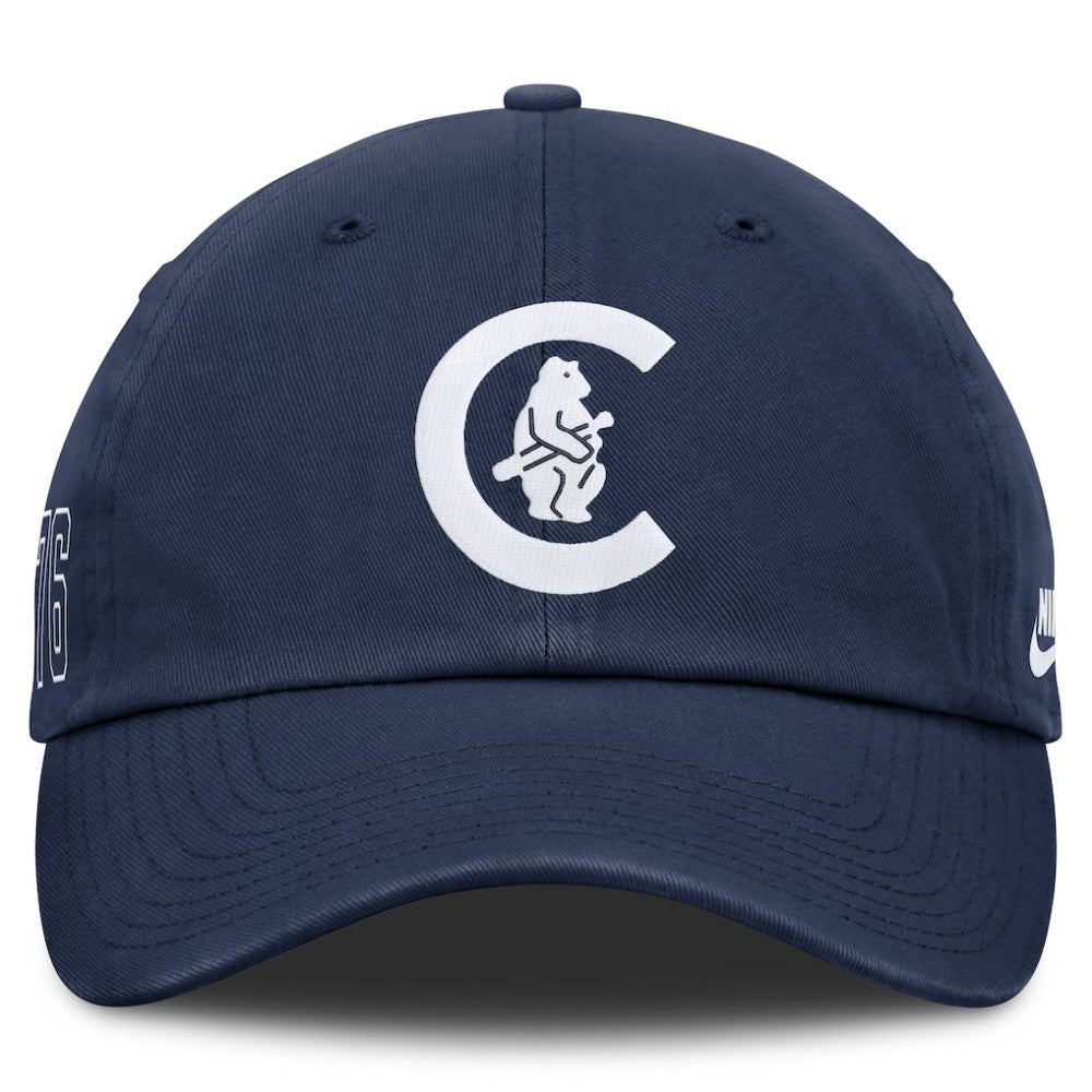 Chicago Cubs Cooperstown Club Adjustable Hat Navy