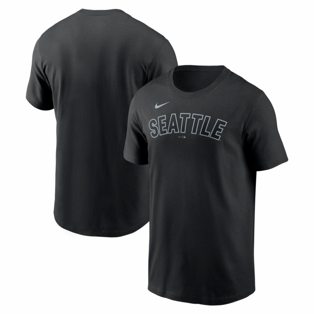 Seattle Mariners Alternate Wordmark T-Shirt Black