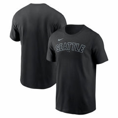 Seattle Mariners Alternate Wordmark T-Shirt Black