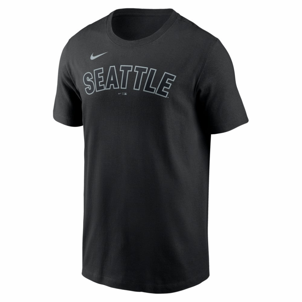 Seattle Mariners Alternate Wordmark T-Shirt Black