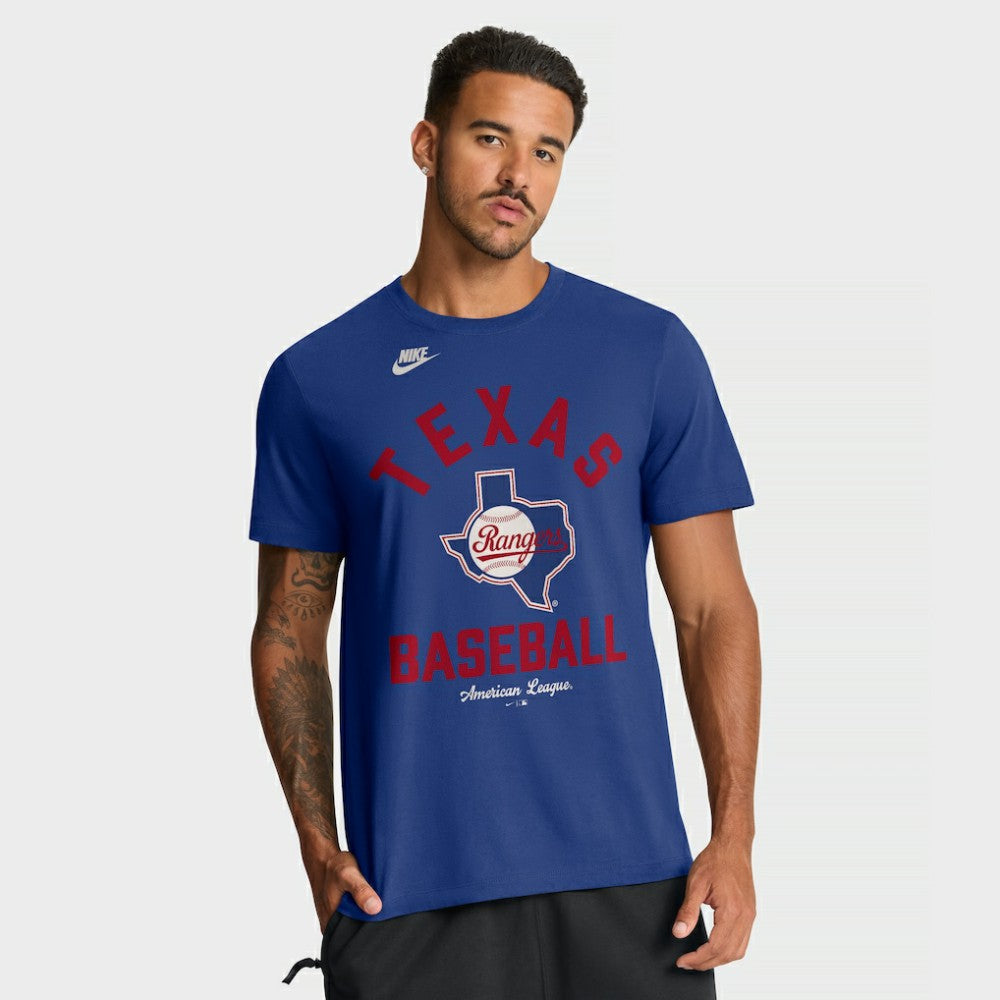 Texas Rangers Cooperstown Collection T-Shirt Royal