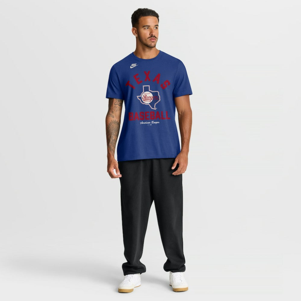 Texas Rangers Cooperstown Collection T-Shirt Royal