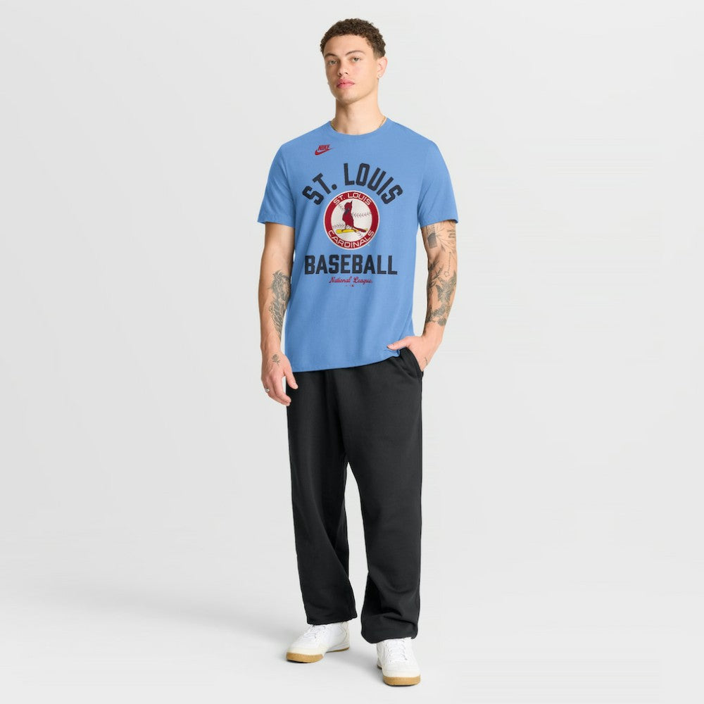 St. Louis Cardinals Cooperstown Collection T-Shirt Light Blue
