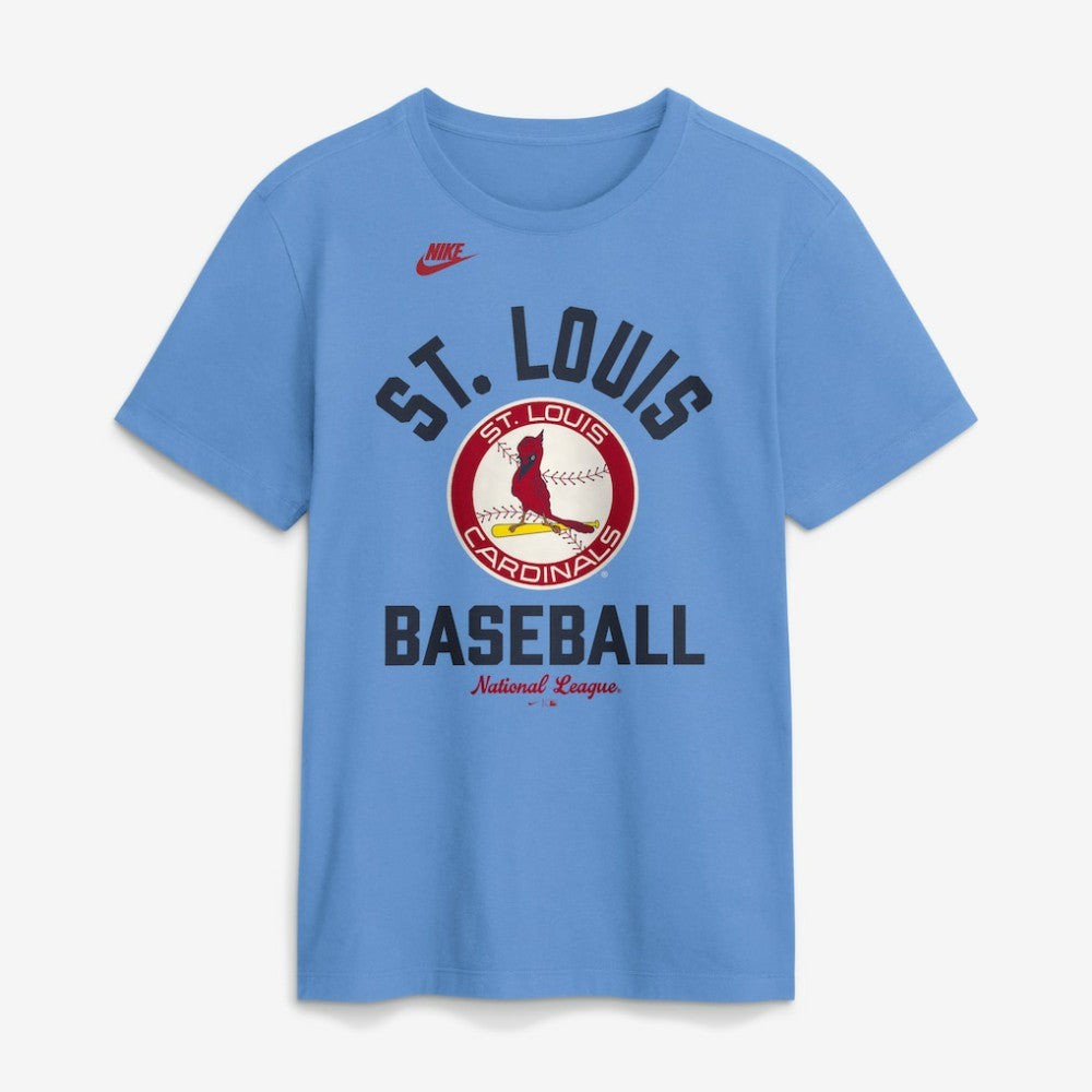 St. Louis Cardinals Cooperstown Collection T-Shirt Light Blue
