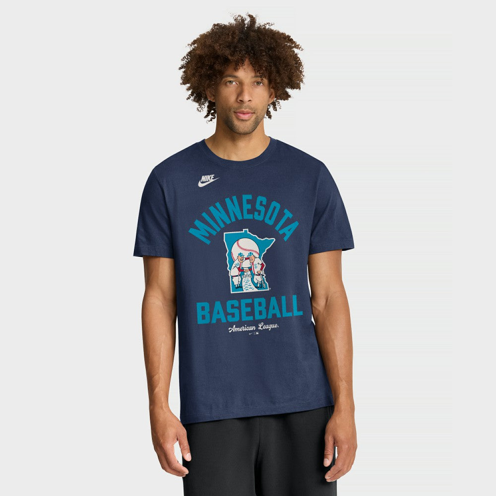 Minnesota Twins Cooperstown Collection T-Shirt Navy