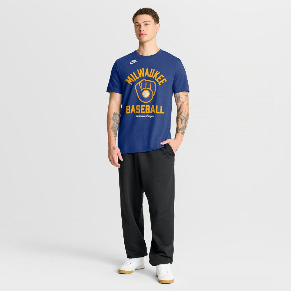Milwaukee Brewers Cooperstown Collection T-Shirt Royal