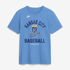 Kansas City Royals Cooperstown Collection T-Shirt Light Blue