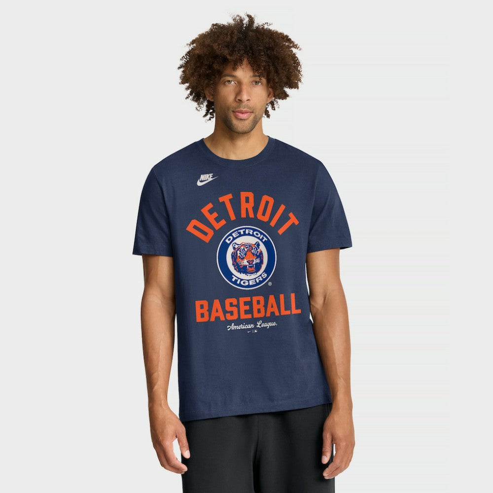 Detroit Tigers Cooperstown Collection T-Shirt Navy