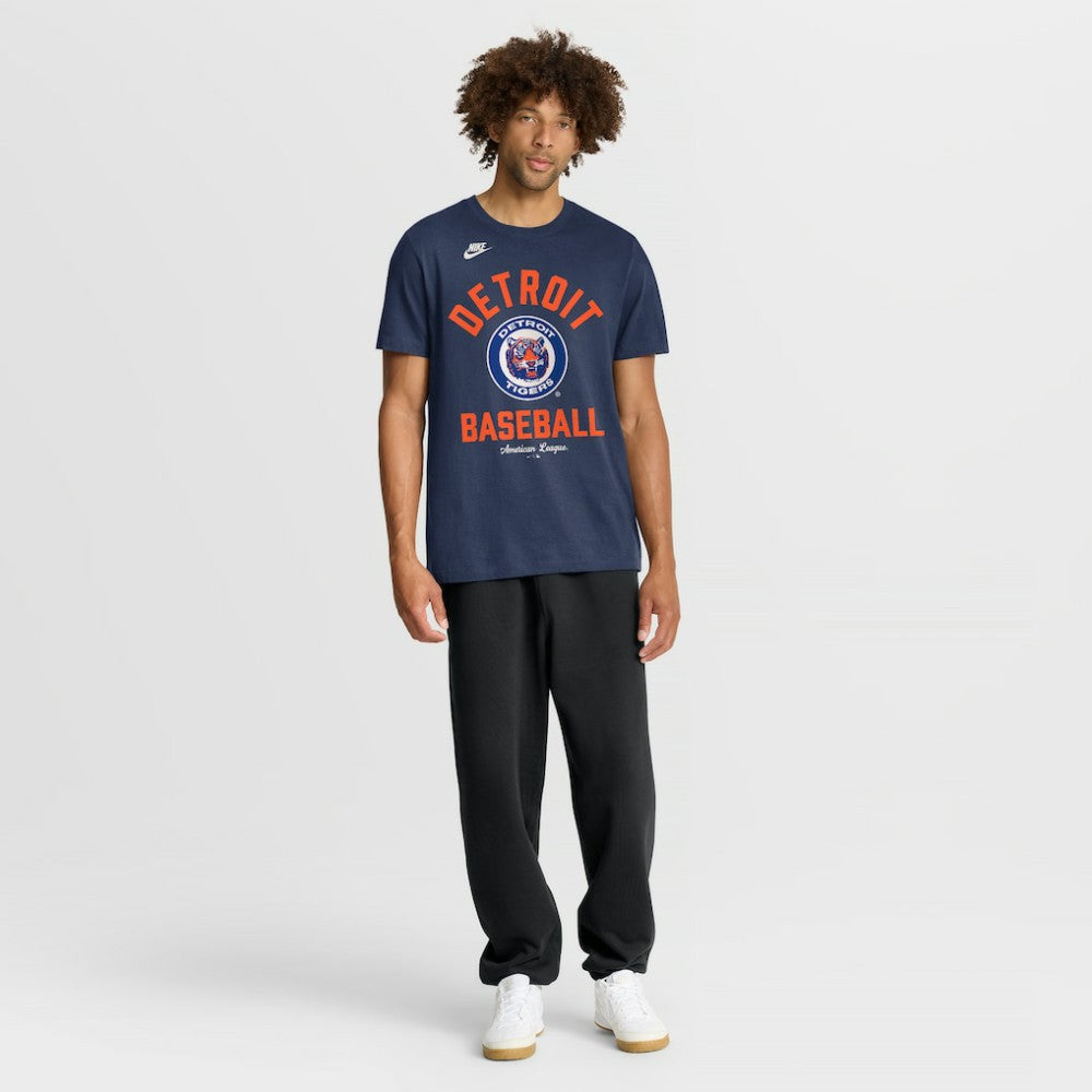 Detroit Tigers Cooperstown Collection T-Shirt Navy