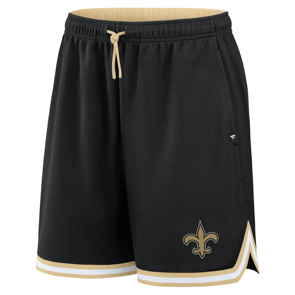 New Orleans Saints Fearless Drive Shorts - Black discount