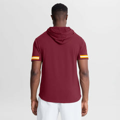 Washington Commanders Optimal Play Short Sleeve Hooded T-Shirt - Burgundy on sale
