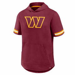 Washington Commanders Optimal Play Short Sleeve Hooded T-Shirt - Burgundy on sale