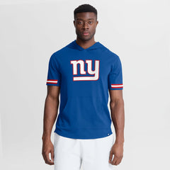 New York Giants Optimal Play Short Sleeve Hooded T-Shirt - Royal online