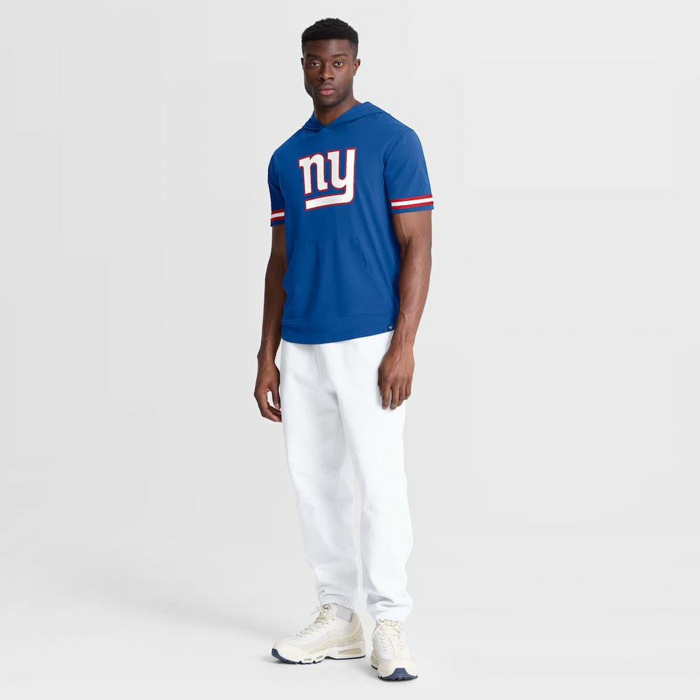 New York Giants Optimal Play Short Sleeve Hooded T-Shirt - Royal online