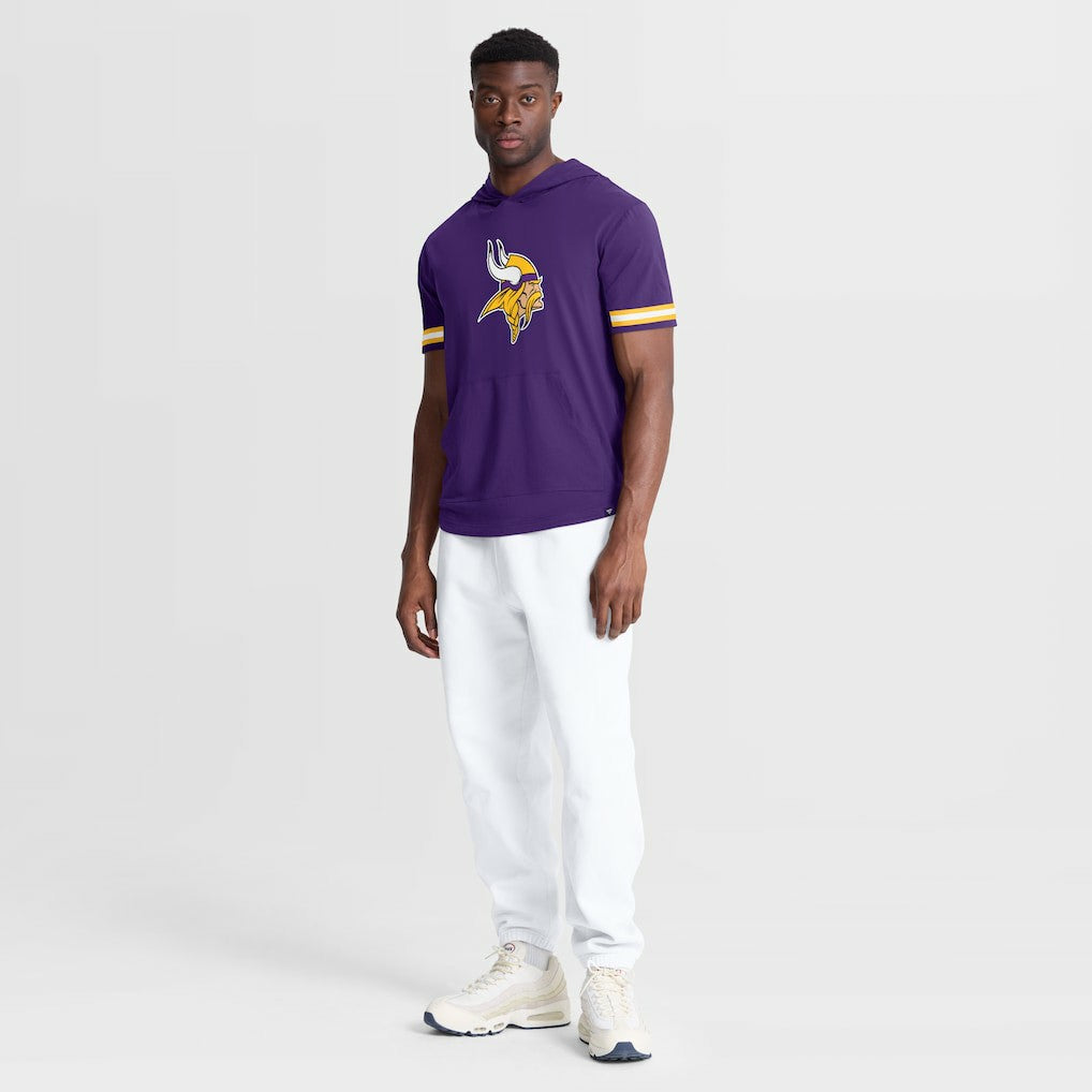 Minnesota Vikings Optimal Play Short Sleeve Hooded T-Shirt - Purple for sale