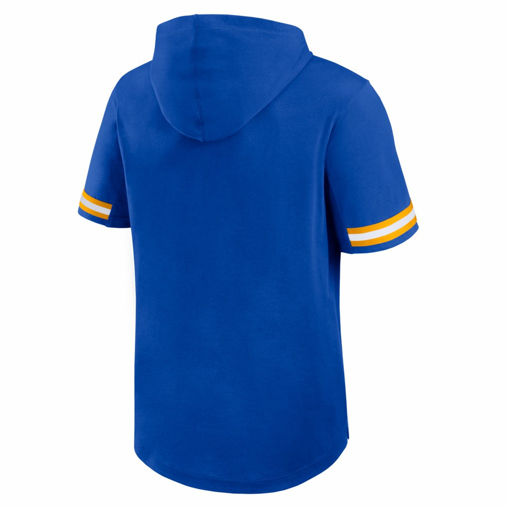 Los Angeles Rams Optimal Play Short Sleeve Hooded T-Shirt - Royal for sale
