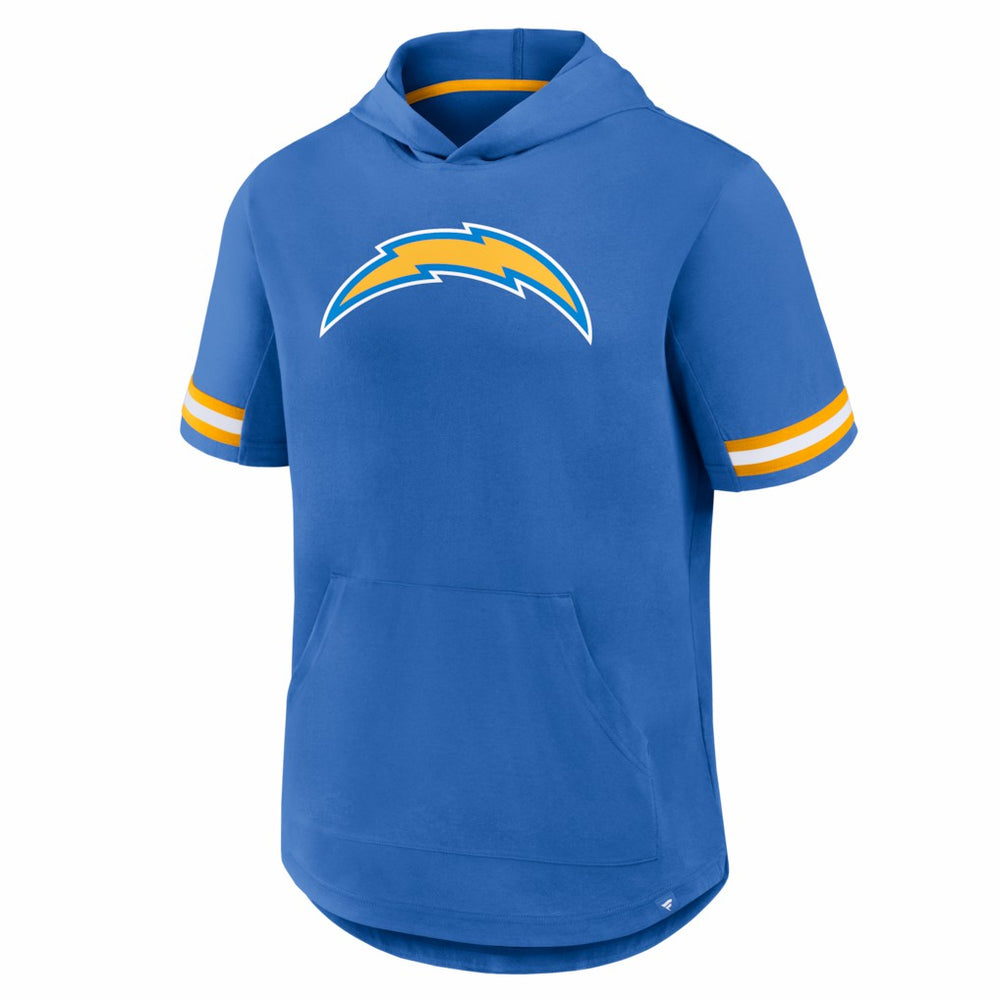 Los Angeles Chargers Optimal Play Short Sleeve Hooded T-Shirt - Powder Blue online