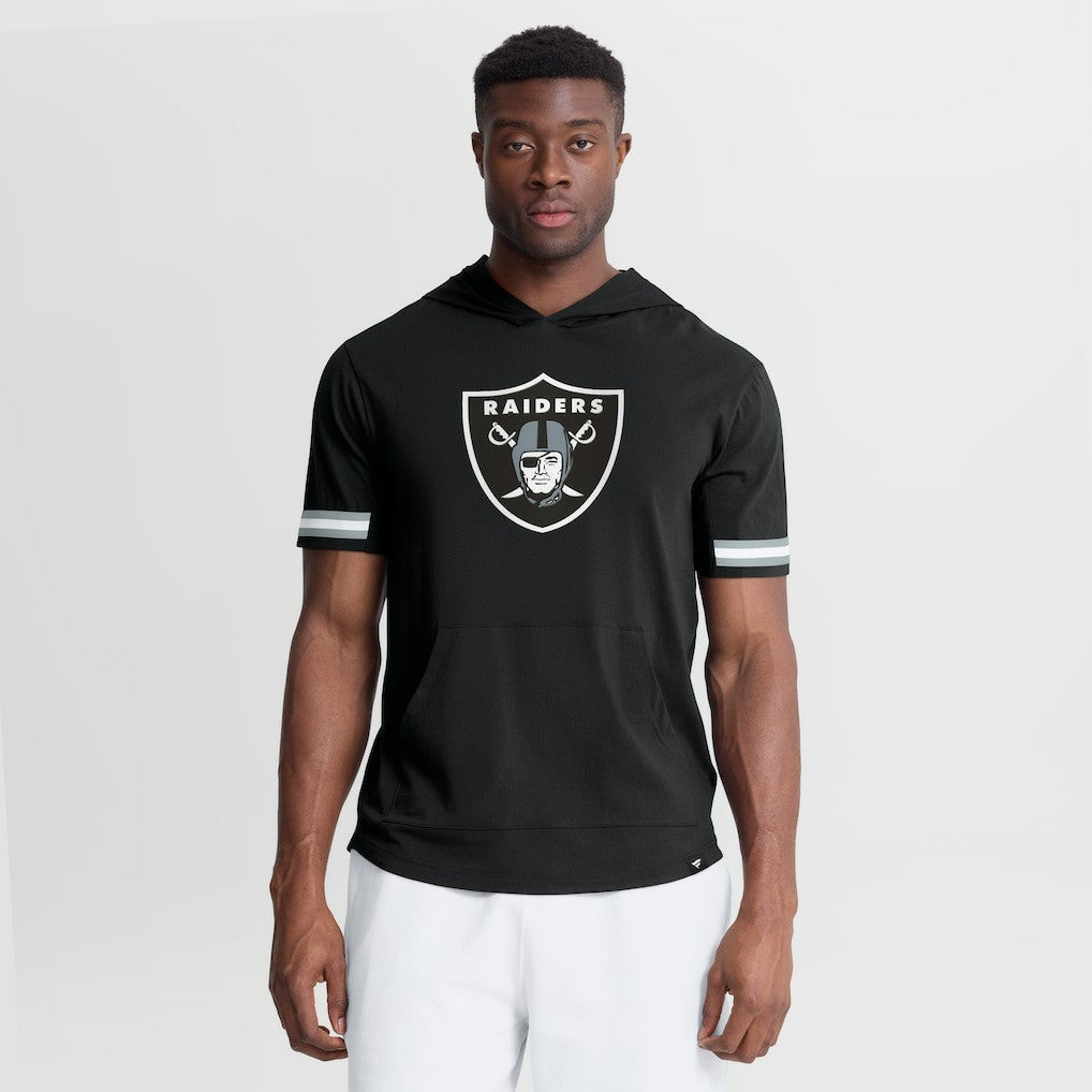 Las Vegas Raiders Optimal Play Short Sleeve Hooded T-Shirt - Black online