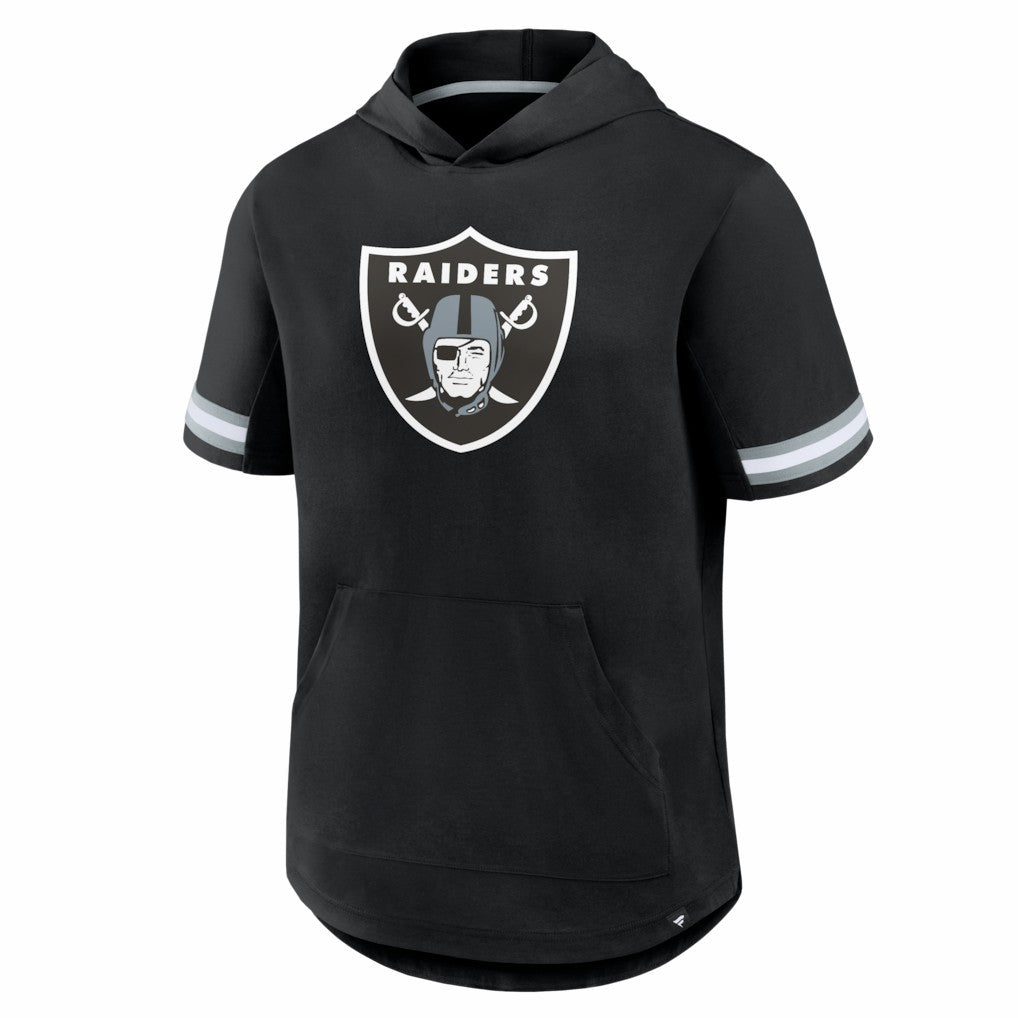 Las Vegas Raiders Optimal Play Short Sleeve Hooded T-Shirt - Black online