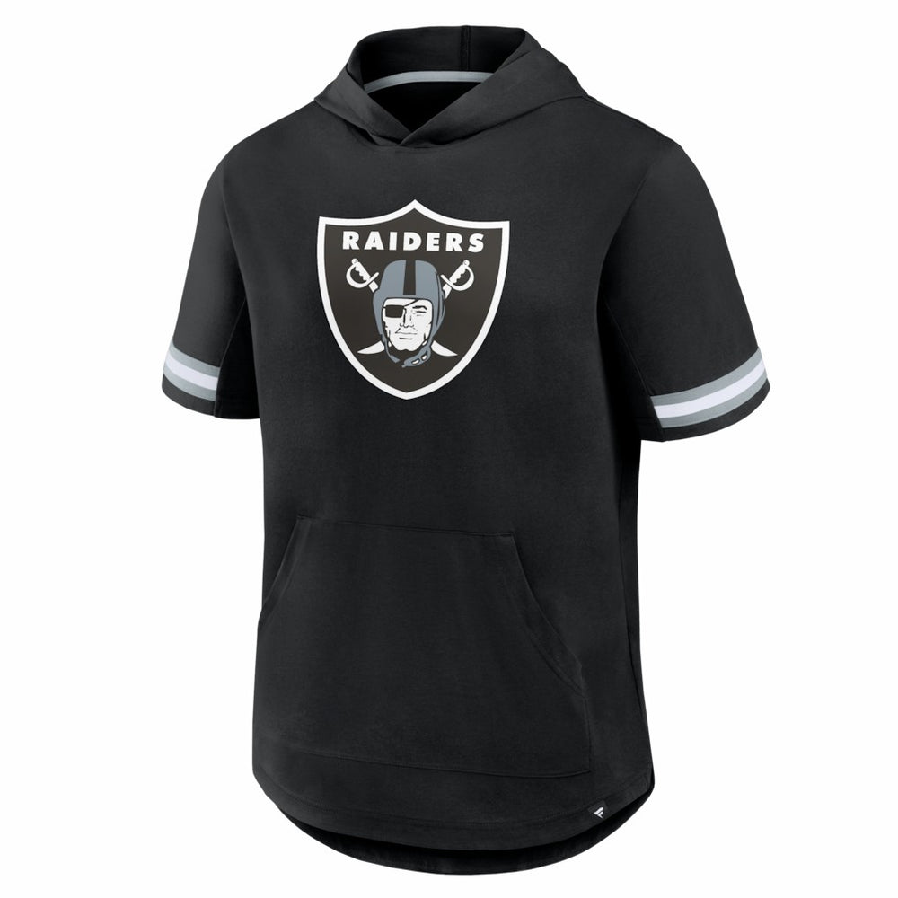 Las Vegas Raiders Optimal Play Short Sleeve Hooded T-Shirt - Black online