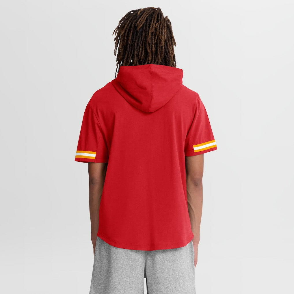 Kansas City Chiefs Optimal Play Short Sleeve Hooded T-Shirt - Red for sale