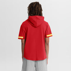 Kansas City Chiefs Optimal Play Short Sleeve Hooded T-Shirt - Red for sale