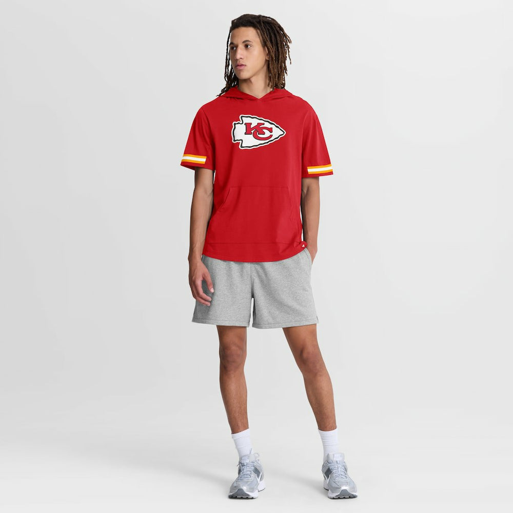 Kansas City Chiefs Optimal Play Short Sleeve Hooded T-Shirt - Red for sale