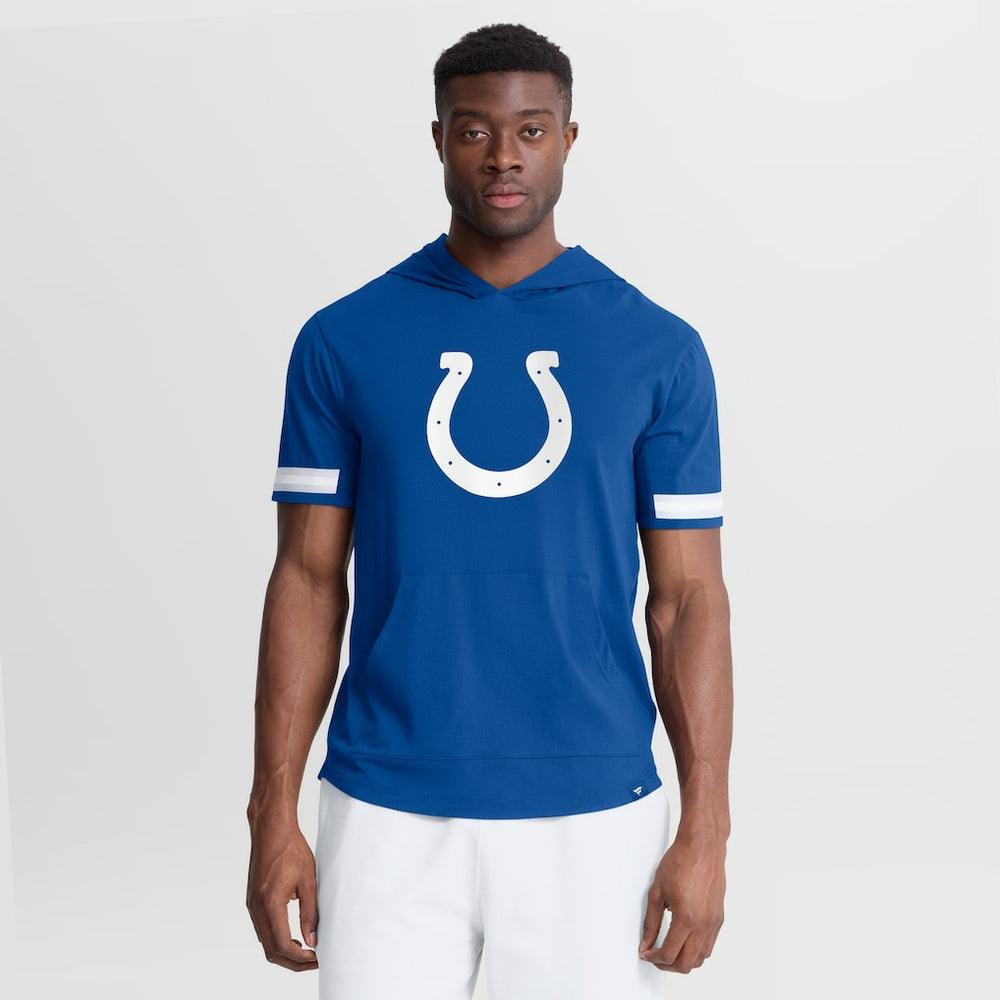 Indianapolis Colts Optimal Play Short Sleeve Hooded T-Shirt - Royal for sale