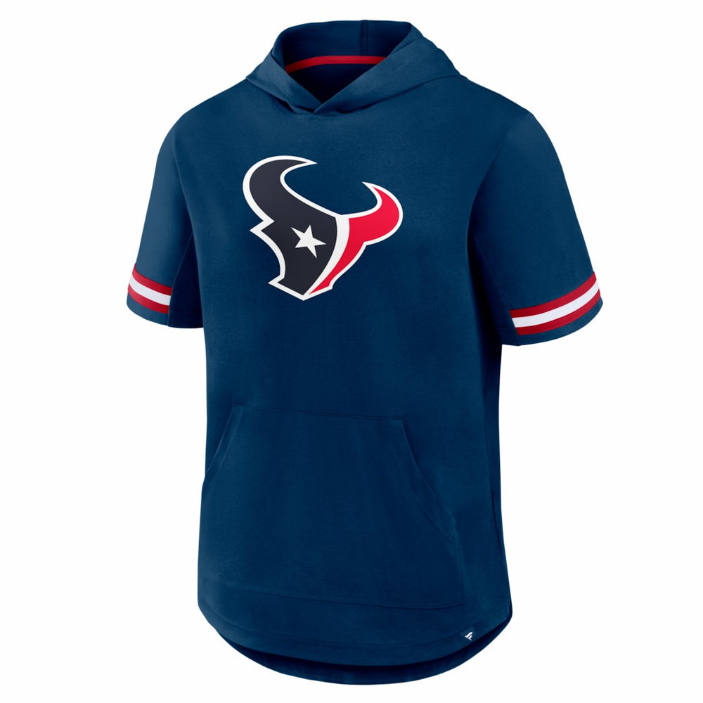 Houston Texans Optimal Play Short Sleeve Hooded T-Shirt - Navy for sale