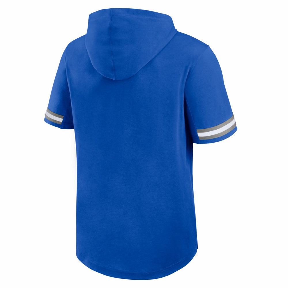 Detroit Lions Optimal Play Short Sleeve Hooded T-Shirt - Blue discount