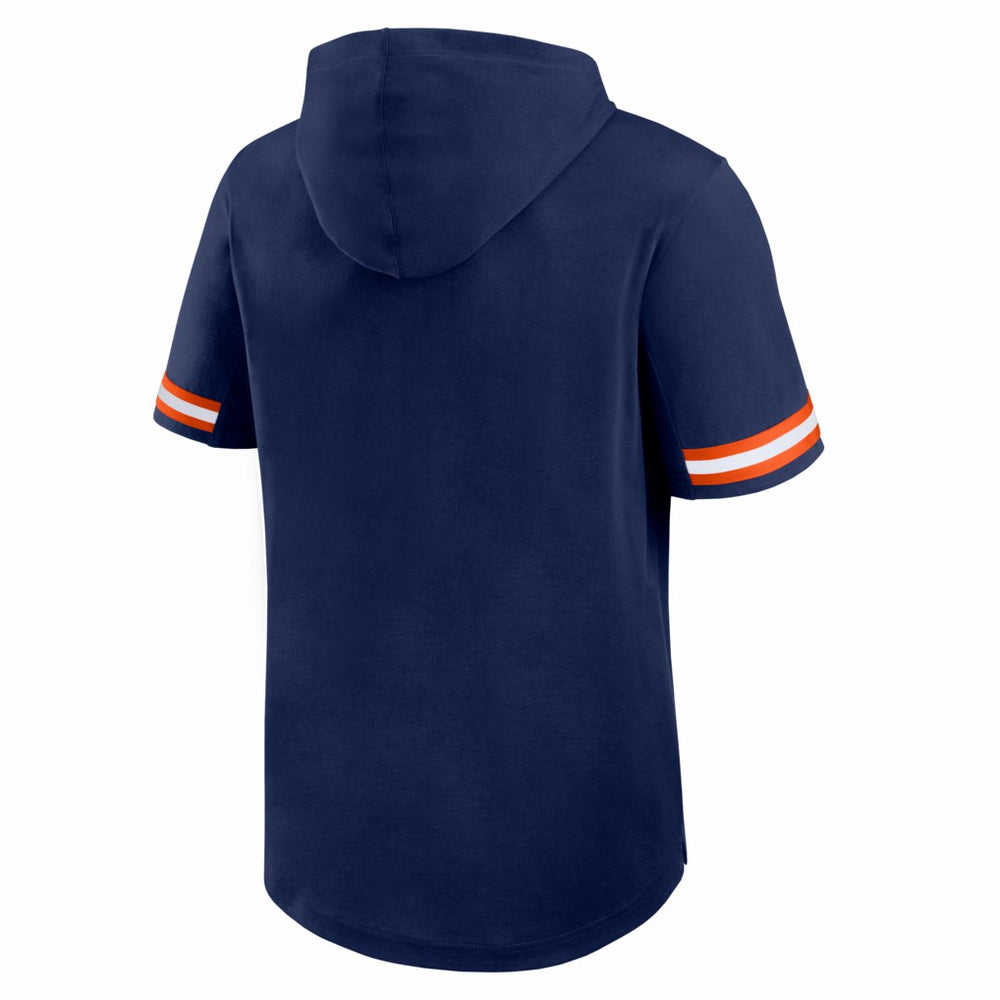 Denver Broncos Optimal Play Short Sleeve Hooded T-Shirt - Navy cheap