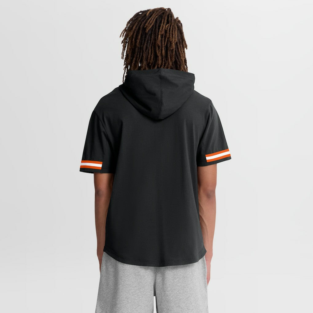 Cincinnati Bengals Optimal Play Short Sleeve Hooded T-Shirt - Black sale