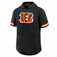 Cincinnati Bengals Optimal Play Short Sleeve Hooded T-Shirt - Black sale