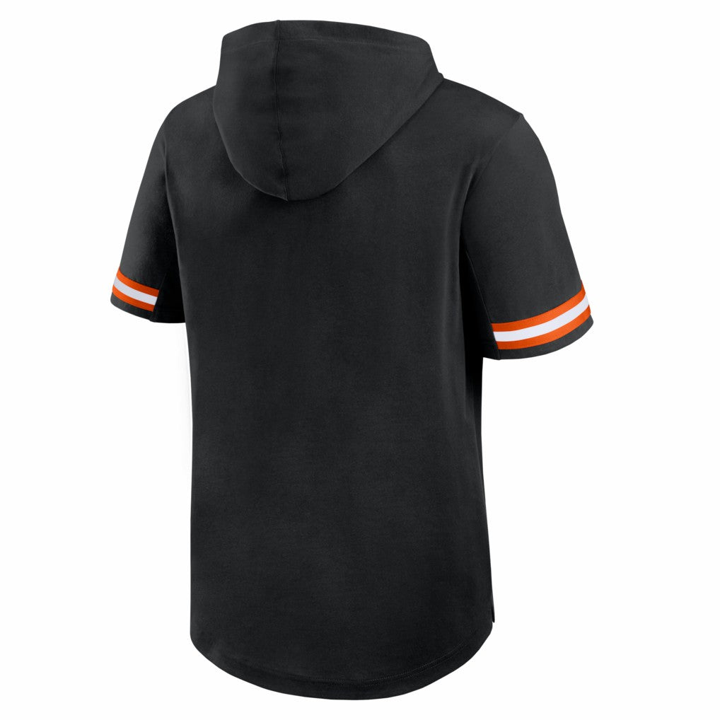 Cincinnati Bengals Optimal Play Short Sleeve Hooded T-Shirt - Black sale