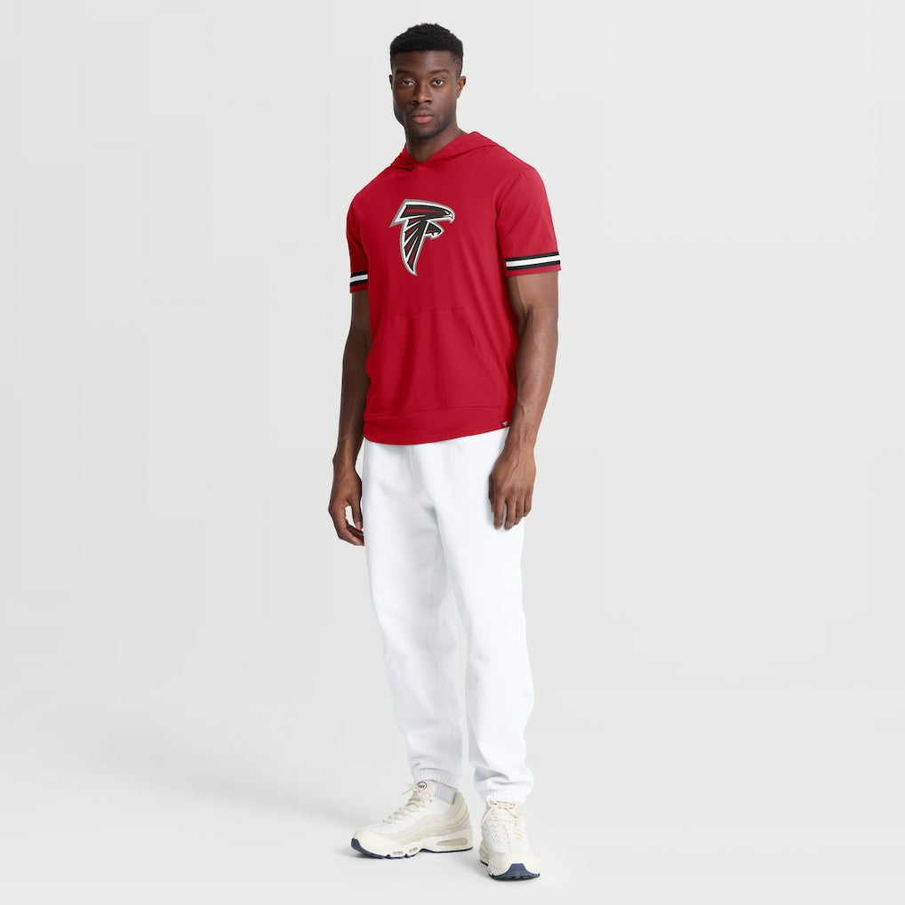 Atlanta Falcons Optimal Play Short Sleeve Hooded T-Shirt - Red for sale