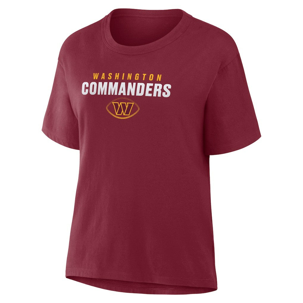 Washington Commanders Women's Fade Legacy T-Shirt - Burgundy outlet